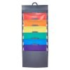 Amazon Basics Hanging 6 Pocket File Folders - Multicolor